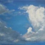 Bild Clouds, Acryl auf Leinwand, 30 x 40 cm, by greth-Art Martina Witting-Greth