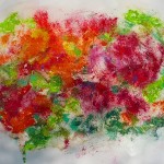 Bild smell of spring, Pigment auf Pappe, 60 x 80 cm, by greth-Art Martina Witting-Greth