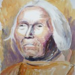 Bild Old Native American by Martina Witting-Greth