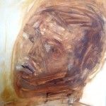 Bild Sambian Boy - Portrait-Studie, Öl auf Karton, by Martina Witting-Greth