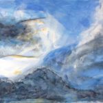 Bild Sky I - von Triptychon, Acryl auf Leinwand, by Martina Witting-Greth