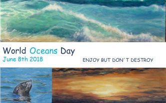 Foto seascapes-collage for world oceans day - June 8th 2018 by Martina Witting-Greth