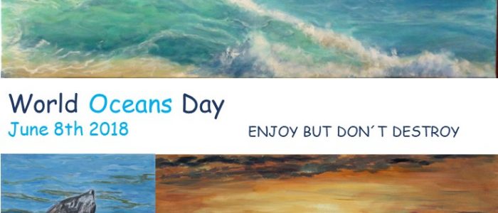 Foto seascapes-collage for world oceans day - June 8th 2018 by Martina Witting-Greth