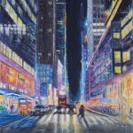 Bild Manhattan nite lights by Martina Witting-Greth