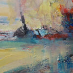 abstract landscape by martina Witting-Greth