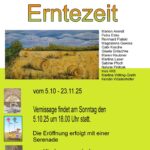 Plakat zur Ausstellung Erntezeit 2025 Kirche Velten IMG_6515